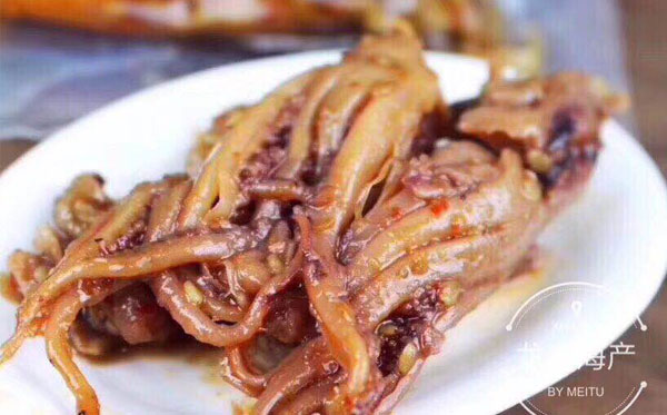 香辣魷魚頭、八捎頭